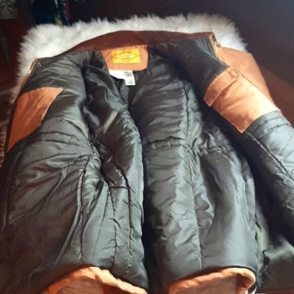 Diamond Back Tan Work Coat Waterproof Heavy. XL - Picture 5 of 8